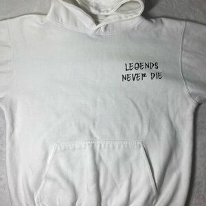 Juice Wrld ✨ 999 White Legends Never Die Hoodie Size Medium